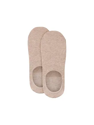 CAMANO | Socquettes Lot de 2 COMFORT INVISIBLE blanc | beige